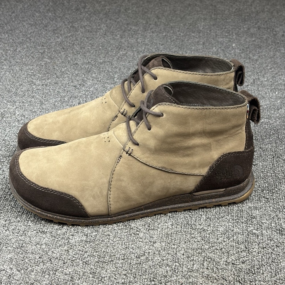 The North Face Hayden Chukka II Men's Size 11.5 Tan Brown Suede Nubuck Boots